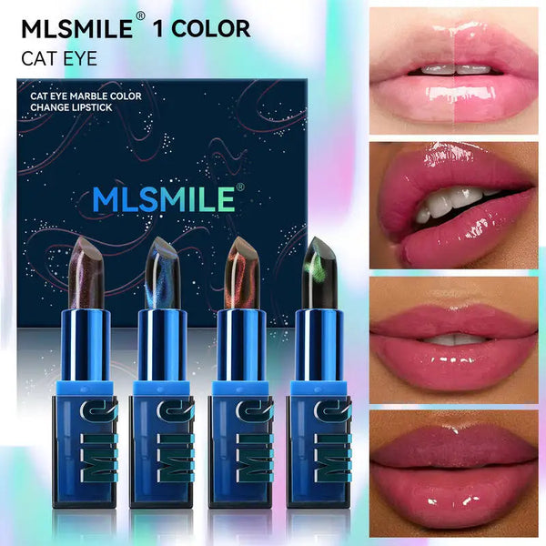 MLSMILE Cat Eye Lipstick Set