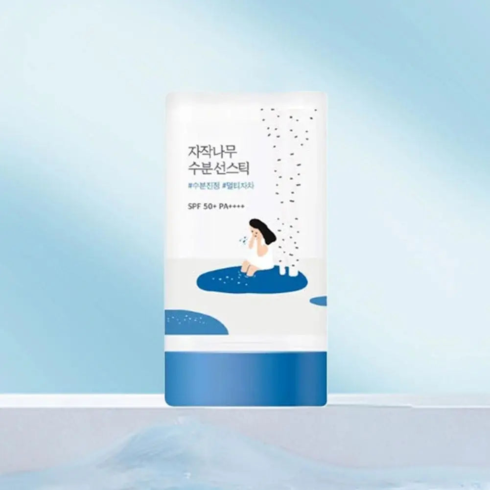 Korea ROUND LAB Birch Sap Sunscreen Stick 19g SPF50+ Hydrating Refreshing Non-sticky Protects Against UV Rays Soothes Calms