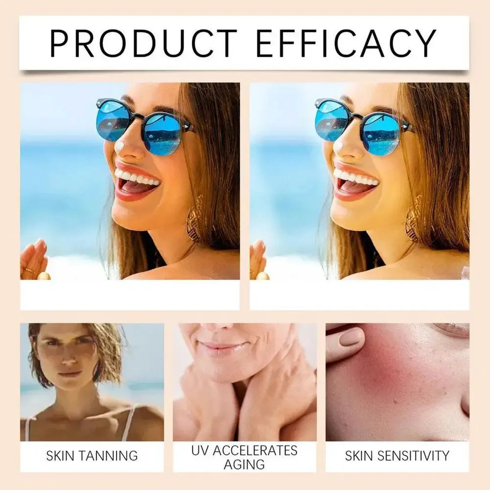 3-5PCS Korean Rice Probiotic Sunscreen SPF50+ Solar Blocker Skin Whitening Cream Anti UV Sun Block Facial Mild Moisturizer Serum