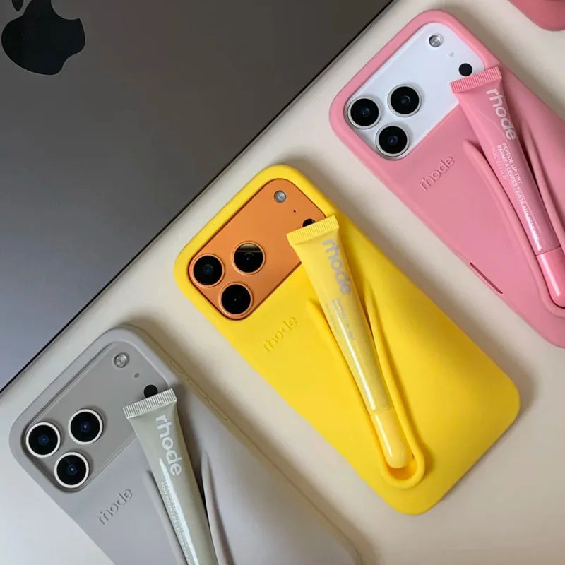 RHODE Brand Lemontini Phone with Lip Glaze