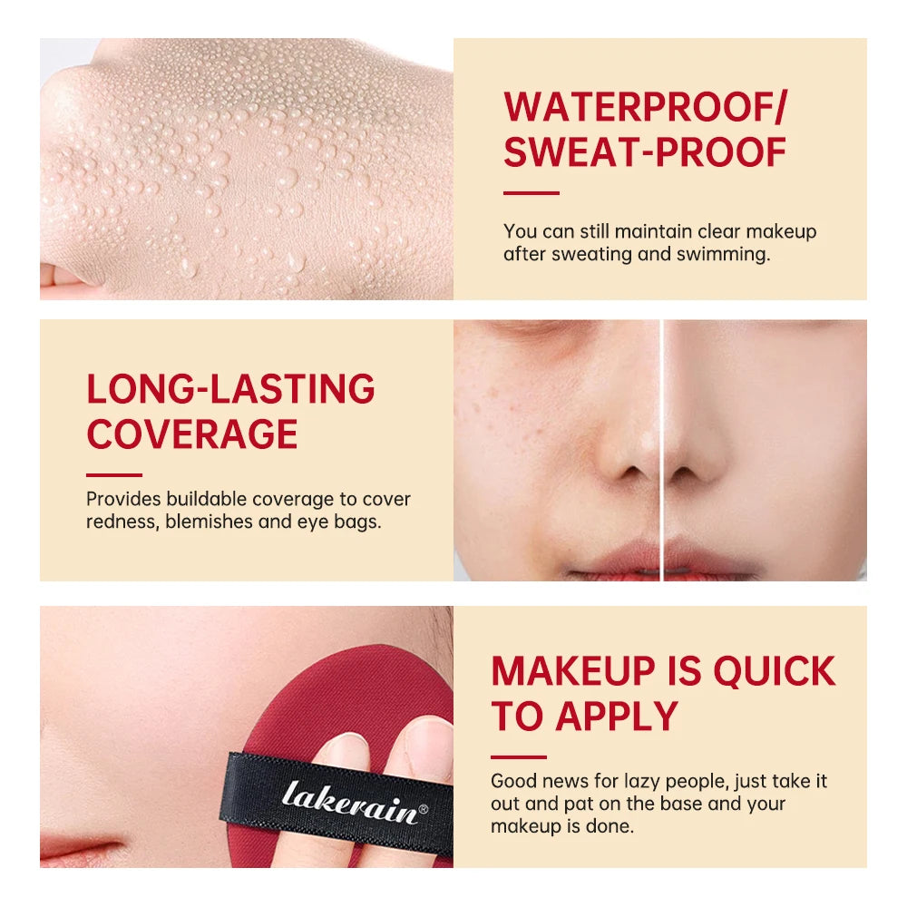 Sunscreen Cushion Foundation Fit