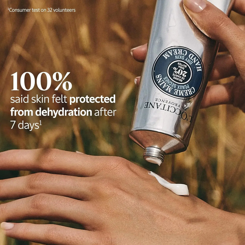 L'OCCITANE 20% Shea Butter Hand Cream Nourishes Protects