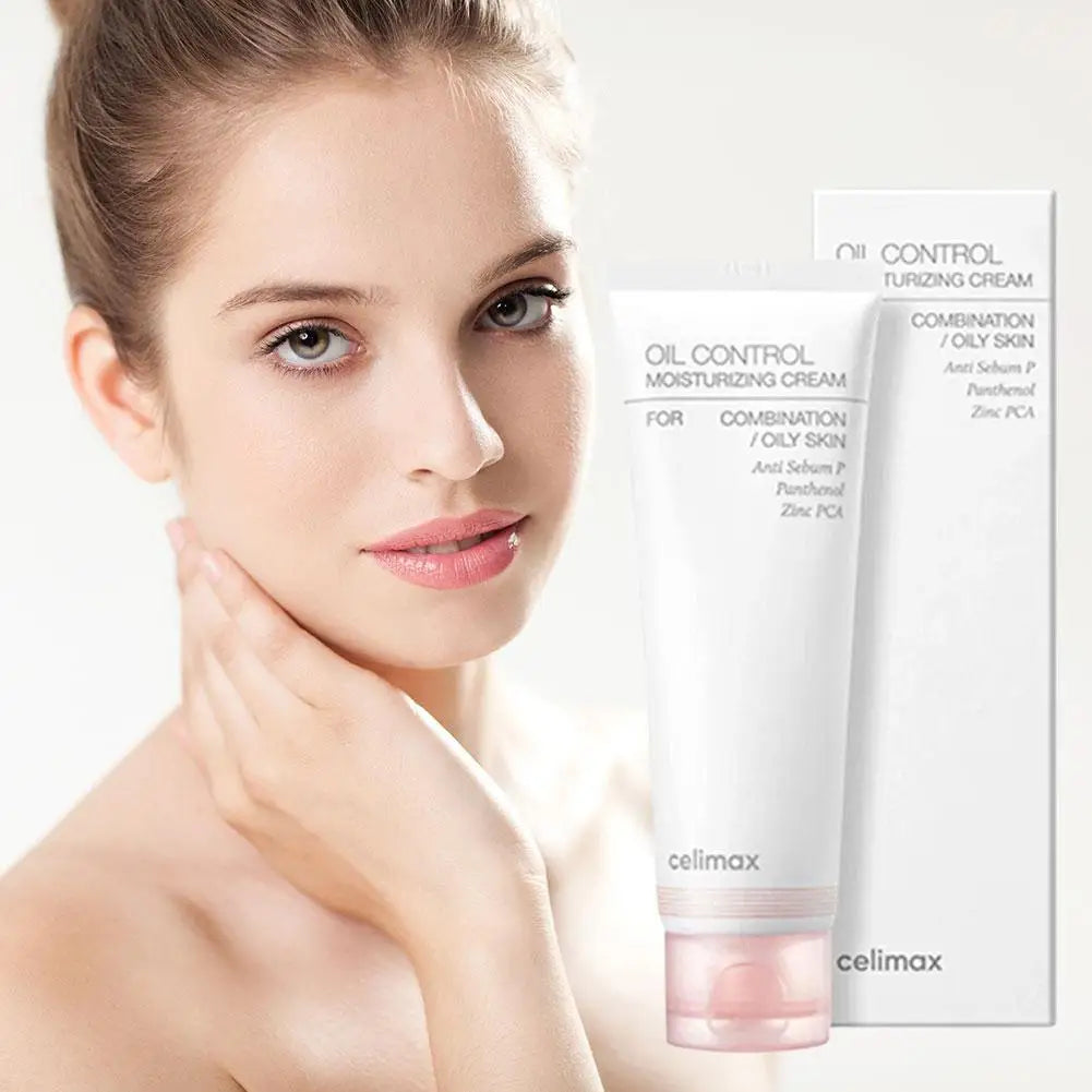 Celimax Oil Control Face Cream 80ml Pore Minimizing Hydrating Balance Moisturizer Combination Oily Skin Fresh Feel Skin Care