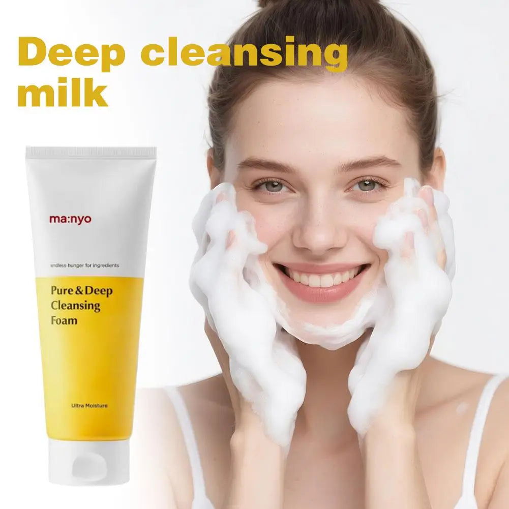 Korean Ma:nyo Pure Cleansing Oil Makeup Remover Blackheads Argan Oil Deep Cleansing Moisturizing Balance Water And Oil Removal