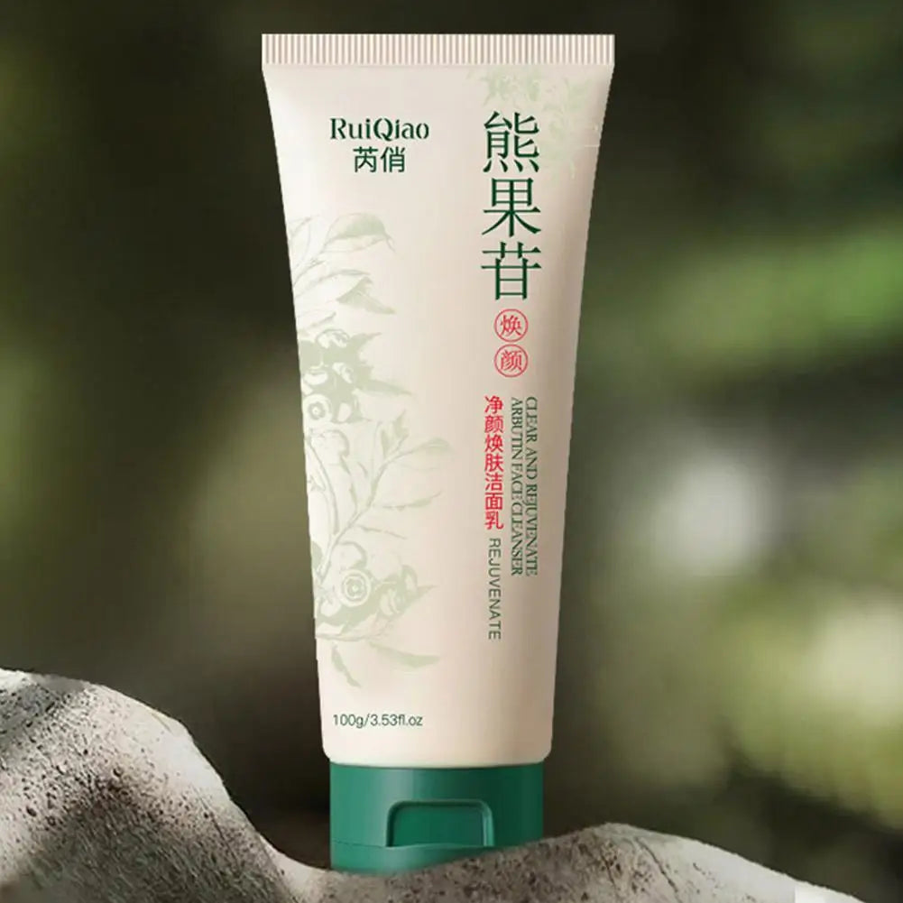 Arbutin Facial Cleanser Foam Collagen Protein Cleansing Control Skin Whitening Oil Pore Care Shrinkage Cleansing A2H9