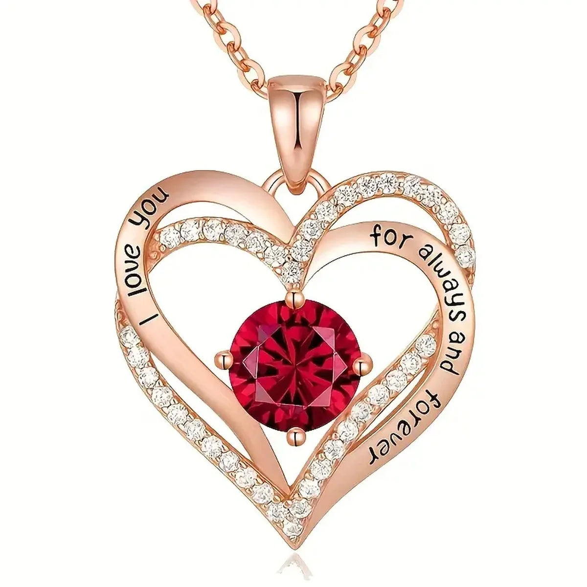  Necklace - Luxurious Rose Gift Box, Perfect for Valentine's Day