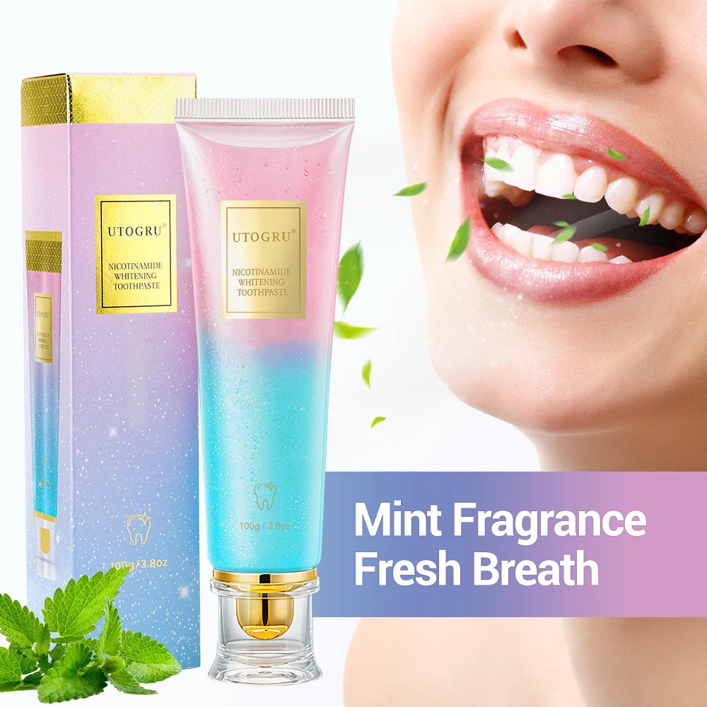 100g Niacinamide Whitening Toothpaste Refreshing Clean