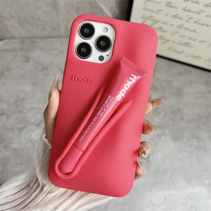 RHODE Brand Lemontini Phone with Lip Glaze