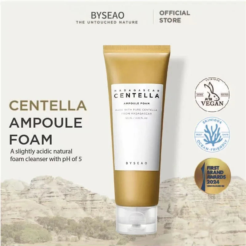 Centella Asiatica Cleansers Amino Acid Deep Cleansing Facial Cleansers Soothing Oil Control Korean Brand Gentle Facial Cleansers
