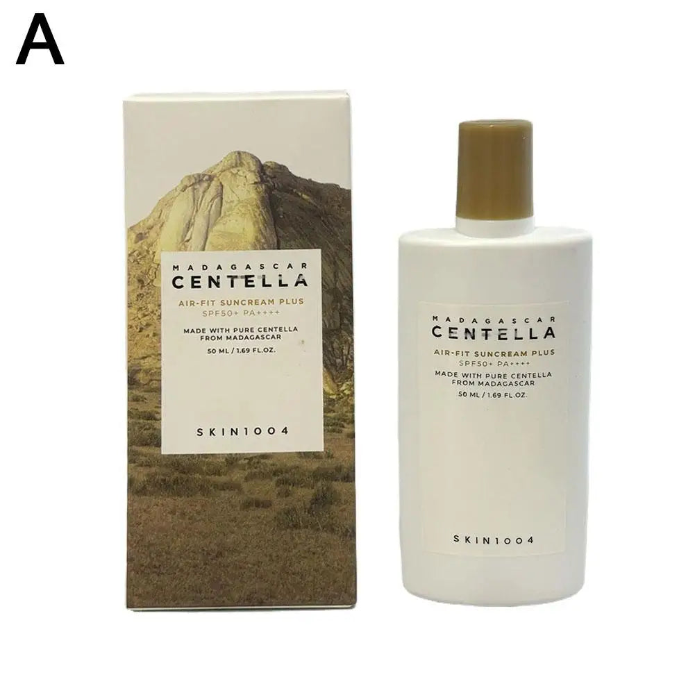 50ml Centella Asiatica Sunscreen SPF Protection Soothing Hydrating Lightweight Non-Sticky Face Moisturizer Daily Skincare‌