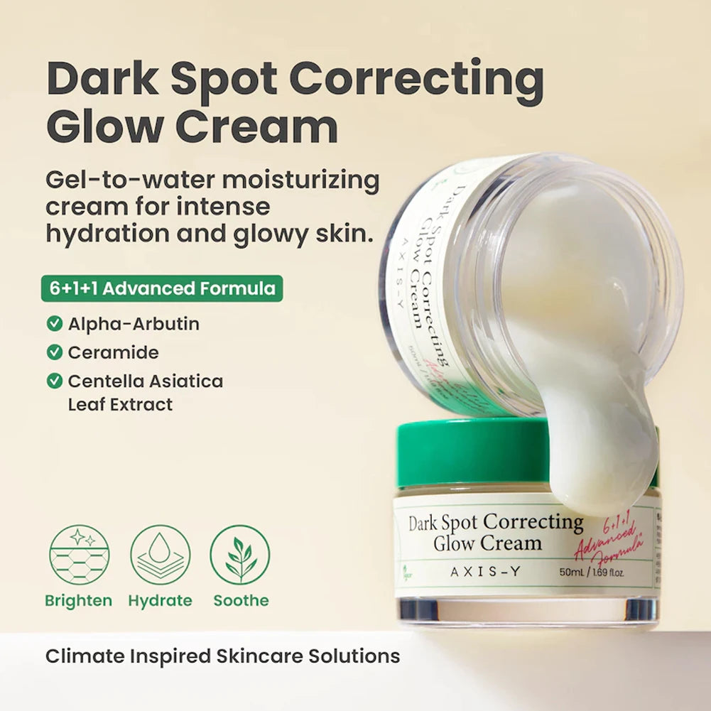 Axis-Y 50ml Dark Spot Correcting Glow Cream 5% Niacinamide