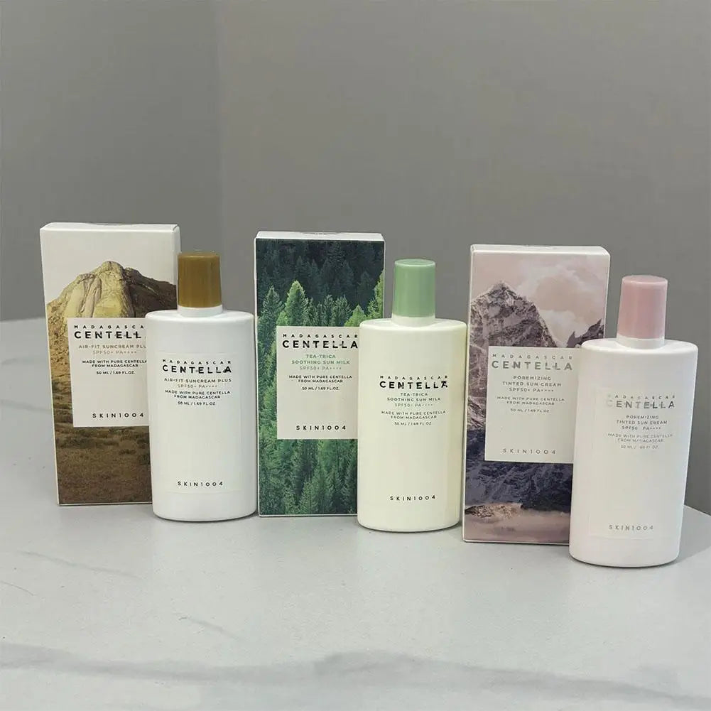 50ml Centella Asiatica Sunscreen SPF Protection Soothing Hydrating Lightweight Non-Sticky Face Moisturizer Daily Skincare‌