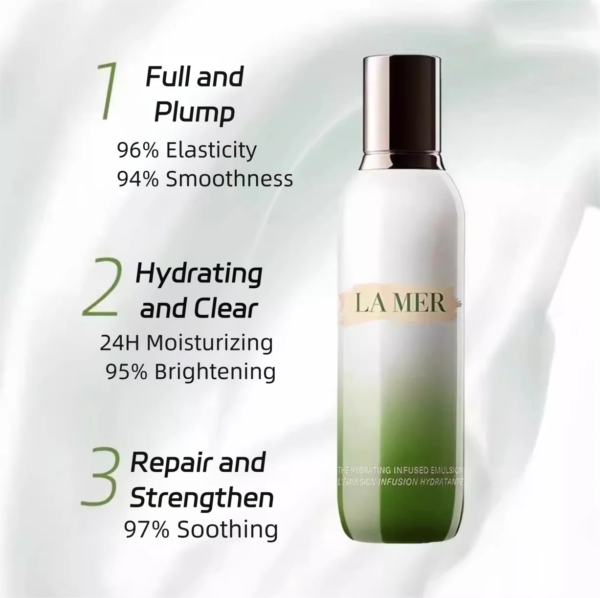 LA MER The Cream Essence Lotion - Repairing, Firming, Moisturizing, and Balancing