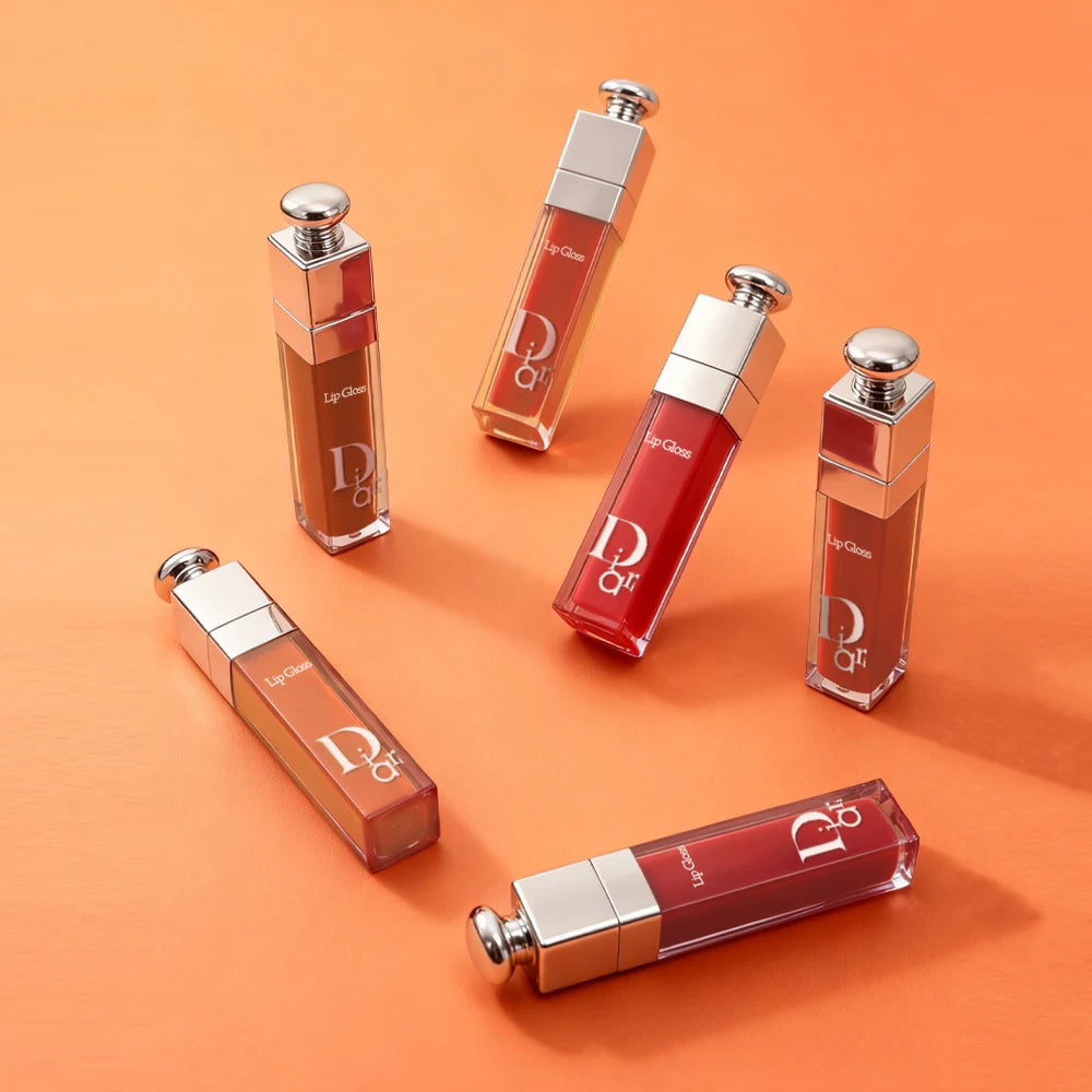 Dior 6pcs/1set  Warm Brown Nude Lip Stick,Matte Cream Lipstick