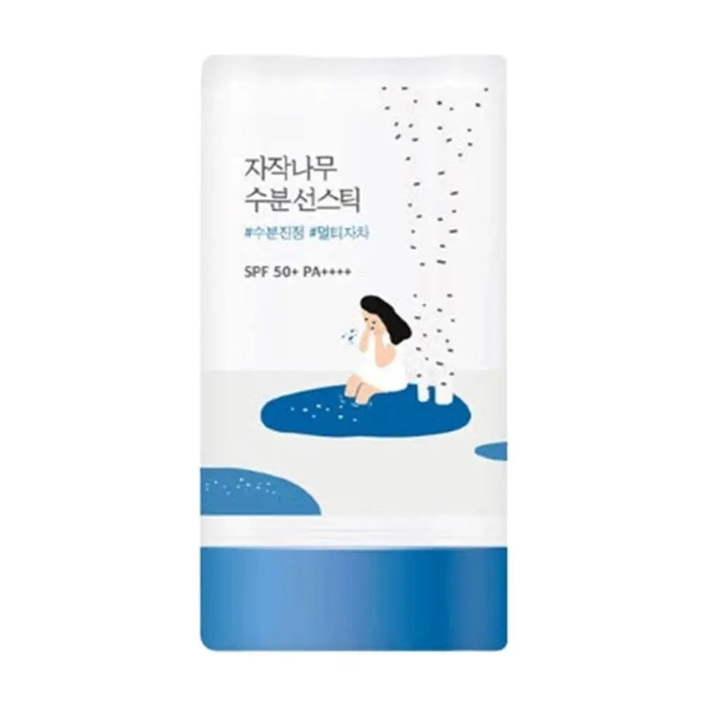 Korea ROUND LAB Birch Sap Sunscreen Stick 19g SPF50+ Hydrating Refreshing Non-sticky Protects Against UV Rays Soothes Calms