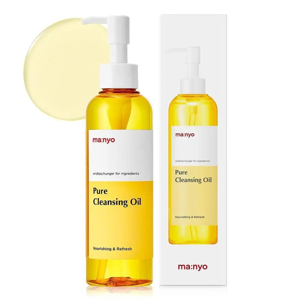 Korean Ma:nyo Pure Cleansing Oil Makeup Remover Blackheads Argan Oil Deep Cleansing Moisturizing Balance Water And Oil Removal