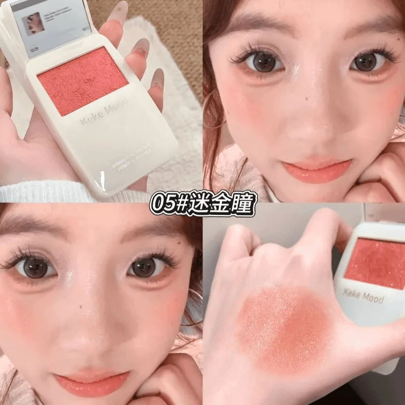 Slide Up Dough Cheek Texture Satin Powder Blusher Cream