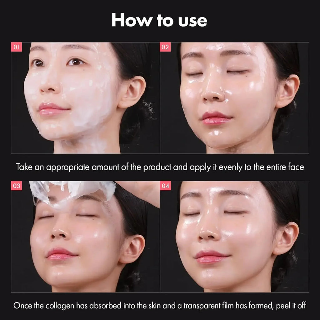 Real Collagen Fit, Collagen Wrapping Mask,