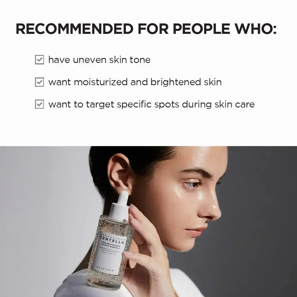 SKIN1004 Madagascar Centella Tone Brightening Capsule Ampoule 3.38 Fl.oz(100ml) | Calming Moisturizing Brightening