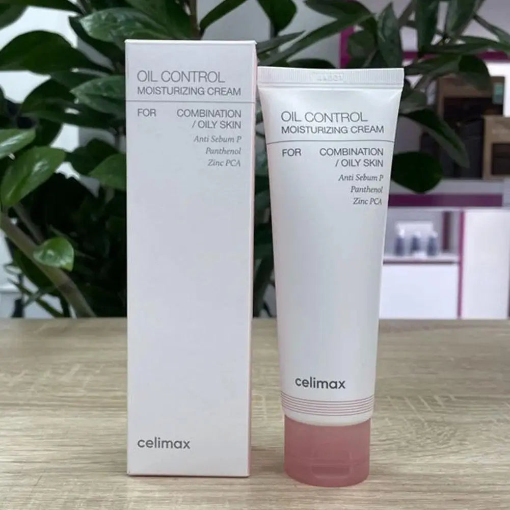 Celimax Oil Control Face Cream 80ml Pore Minimizing Hydrating Balance Moisturizer Combination Oily Skin Fresh Feel Skin Care