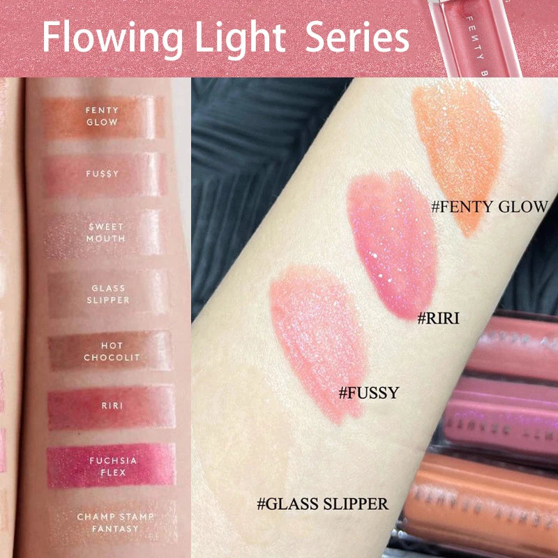 Fenty Beauty Transparent Lip Glaze Color Mirror Shine Glitter