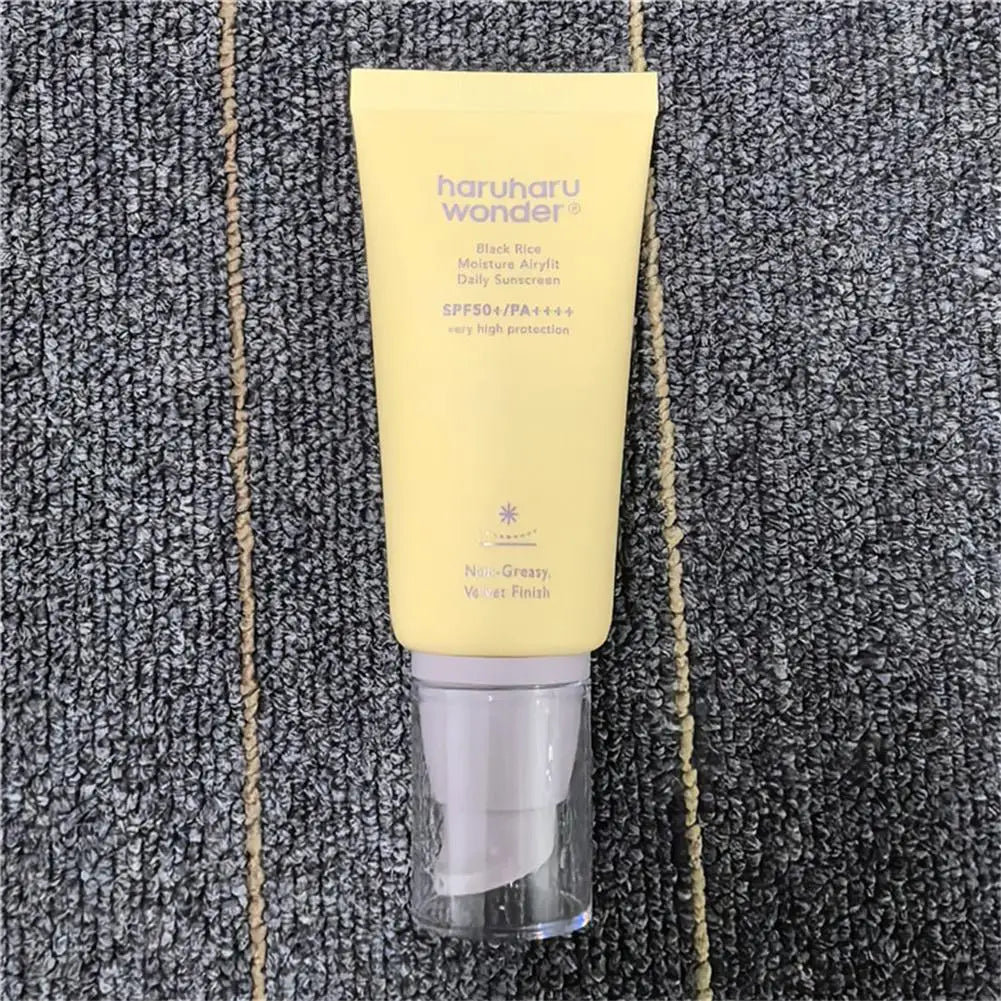 50ML For Haruharu Wonder Isolation Cream Physical Black Rice Fermentation Chemical Isolation Emulsion Moisturizes Non-stick Care