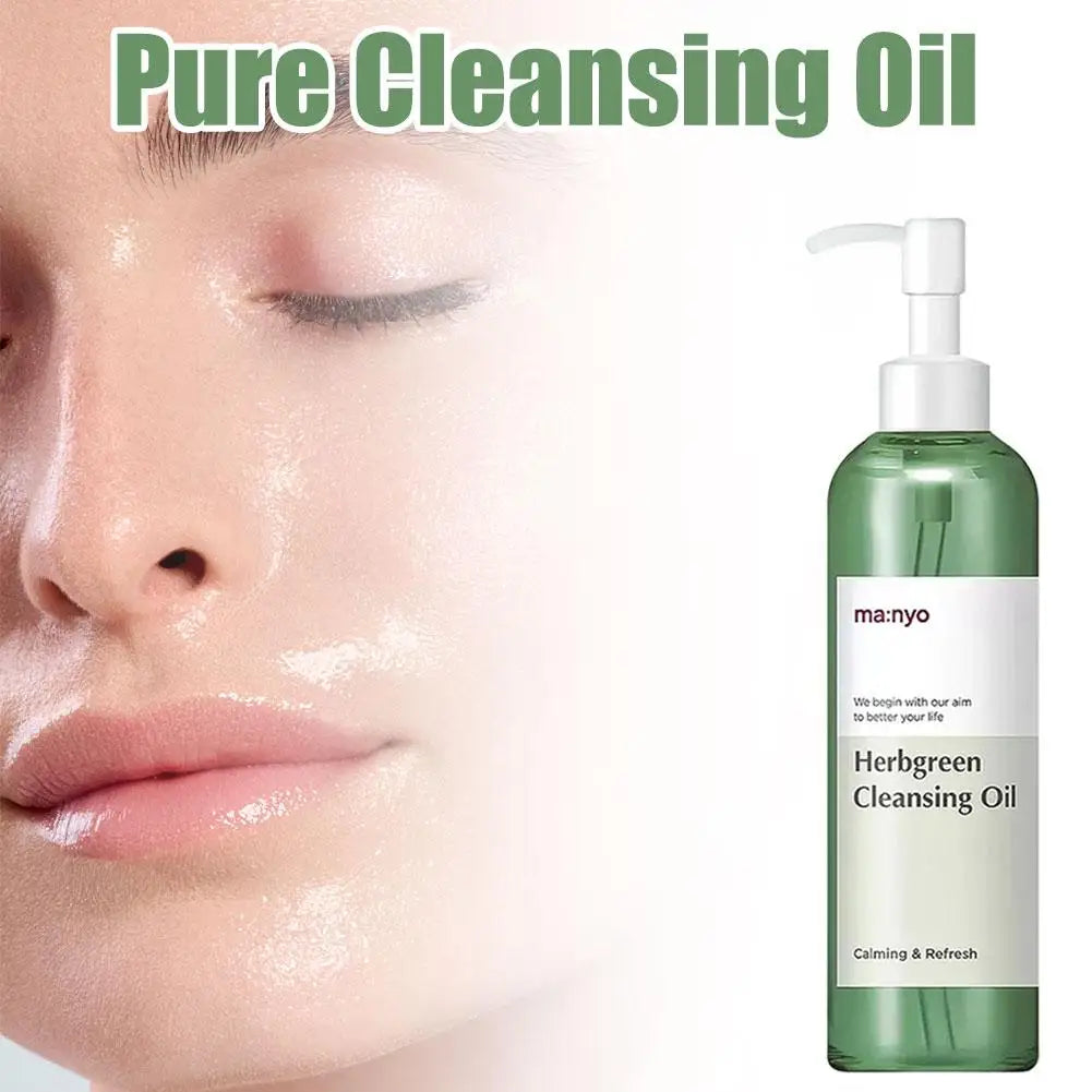 Refreshing Non-greasy Gently Nourishes Cleansing Oil Natural Vanilla Makeup Remover Deep Cleaning Foam Facial Cleanser manyo