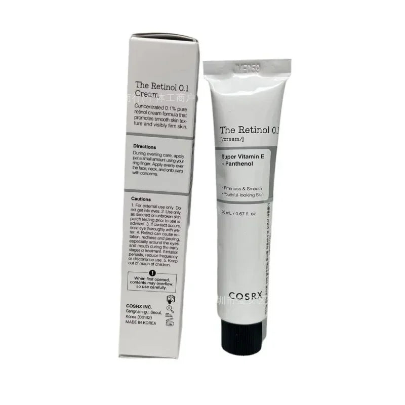 COSRX Retinol 0.1 Night Cream Firming Light Wax Anti-Wrinkle Anti-Aging Moisturizing Evening A Cream 20ml
