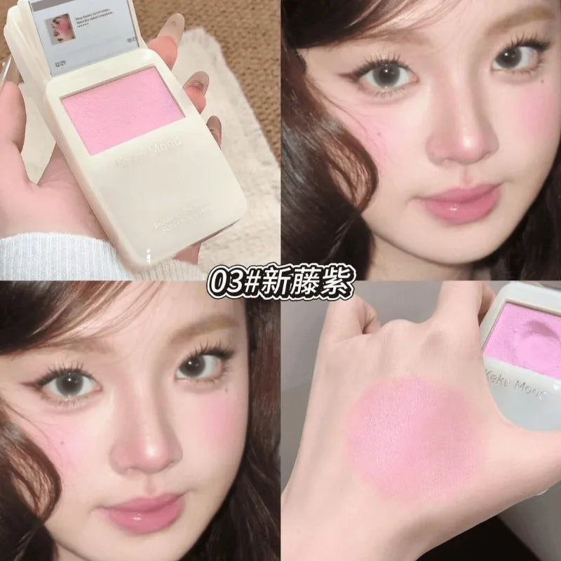Slide Up Dough Cheek Texture Satin Powder Blusher Cream