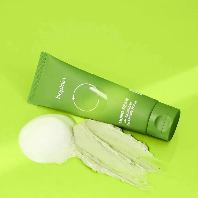 Mung Bean Foam Cleanser | pH 5.5 | Fragrance-Free | Non-Irritating for All Skin Types 80ML