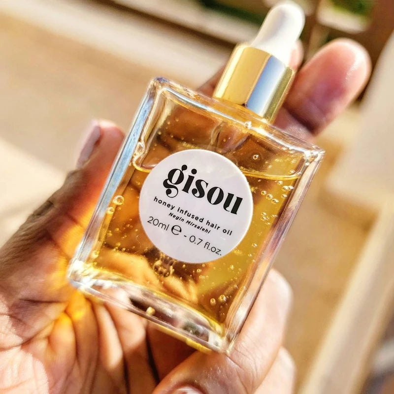New Gisou Honey Infused Hair Oil Improve Dry Hair Care Essential Flexibility Smooth Long Lasting Fragrance Retention Conditioner
