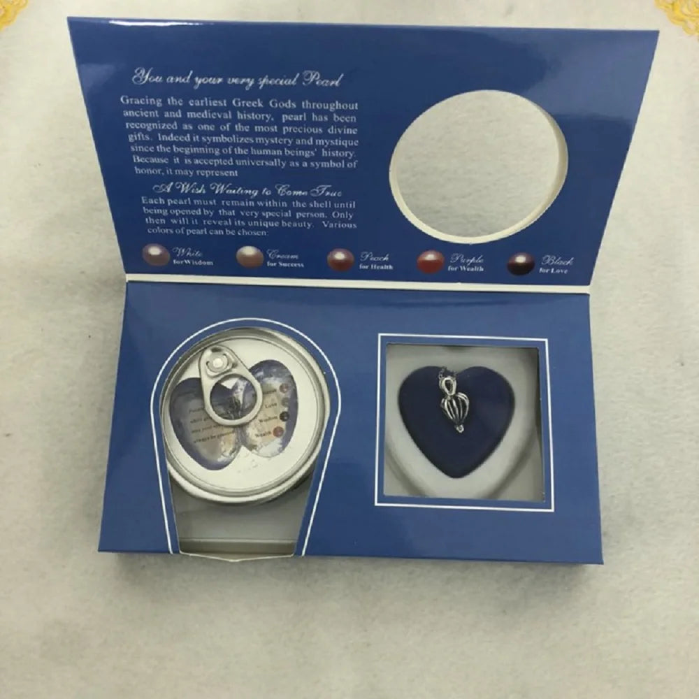 DIY Pearl Oyster Necklace Jewelry Making Kit, Perfect Valentine's Day Gift