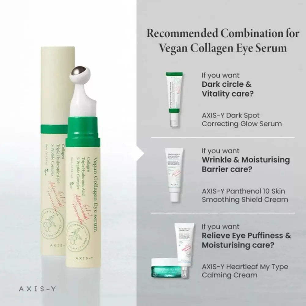 Collagen Eye Serum Hyaluronic Acid Peptide for Dark Circles Eyes Puffy Repair Brightening Moisturizing Eye Skin Care ﻿