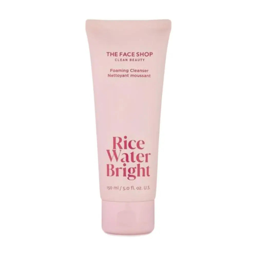 Gentle Rice Water Cleansing Foam Cleanses Removes Makeup Residue Cleansing Foam Moisturizing for Sensitive Skin Cleansing Foam