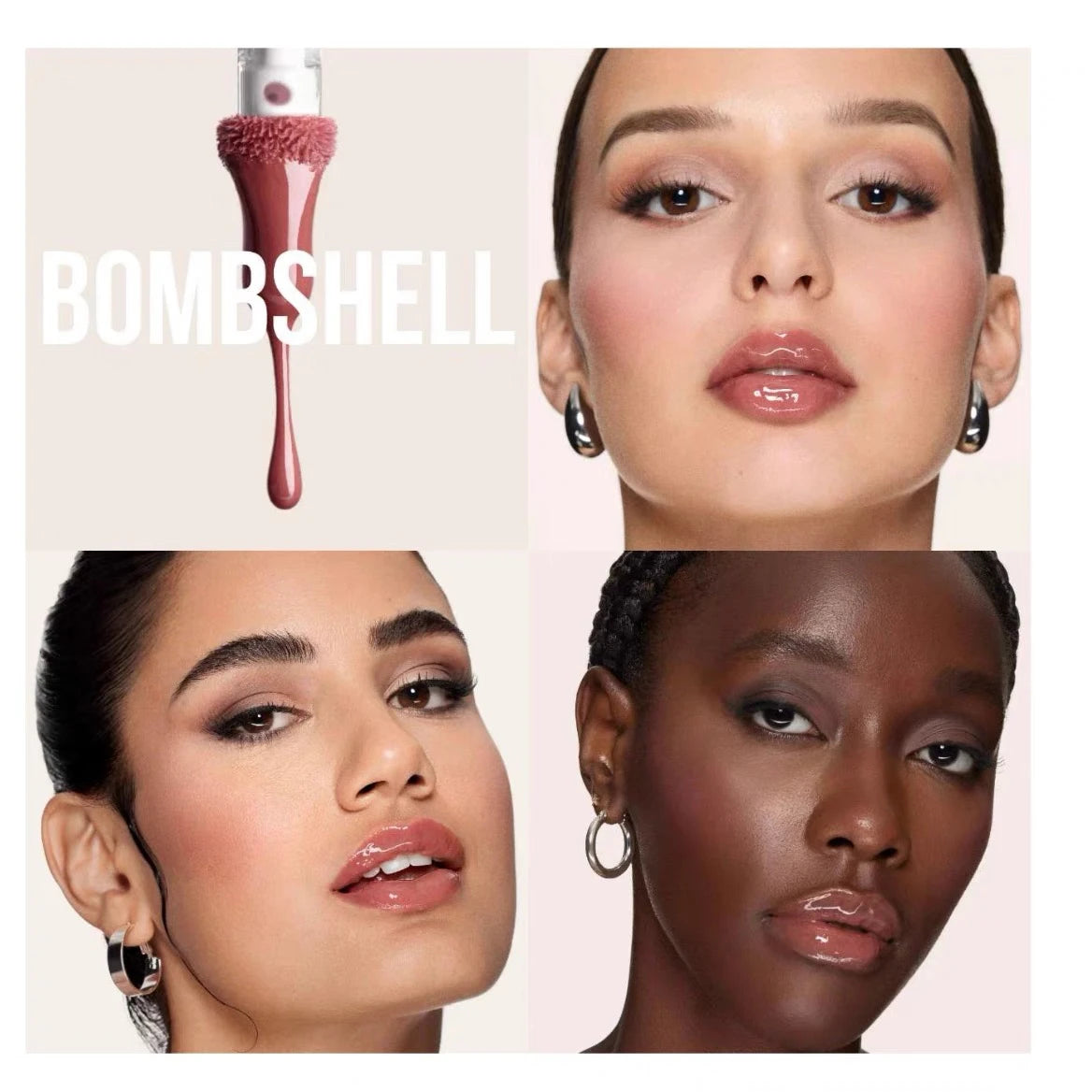 11 Colors 2025 New Cosmetics HUDA BEAUTY Mirror Lipstick High Gloss