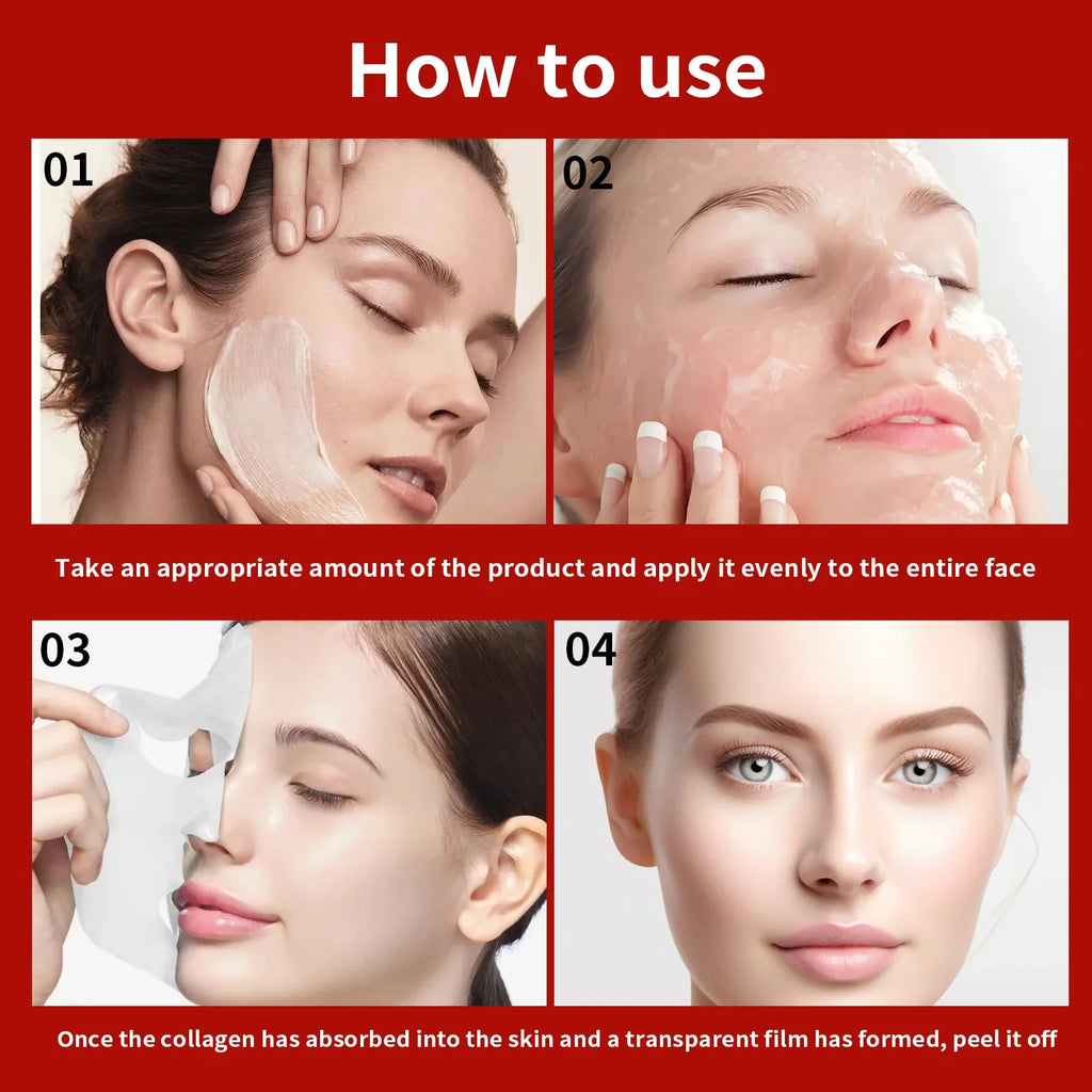 Real Collagen Fit, Collagen Wrapping Mask,