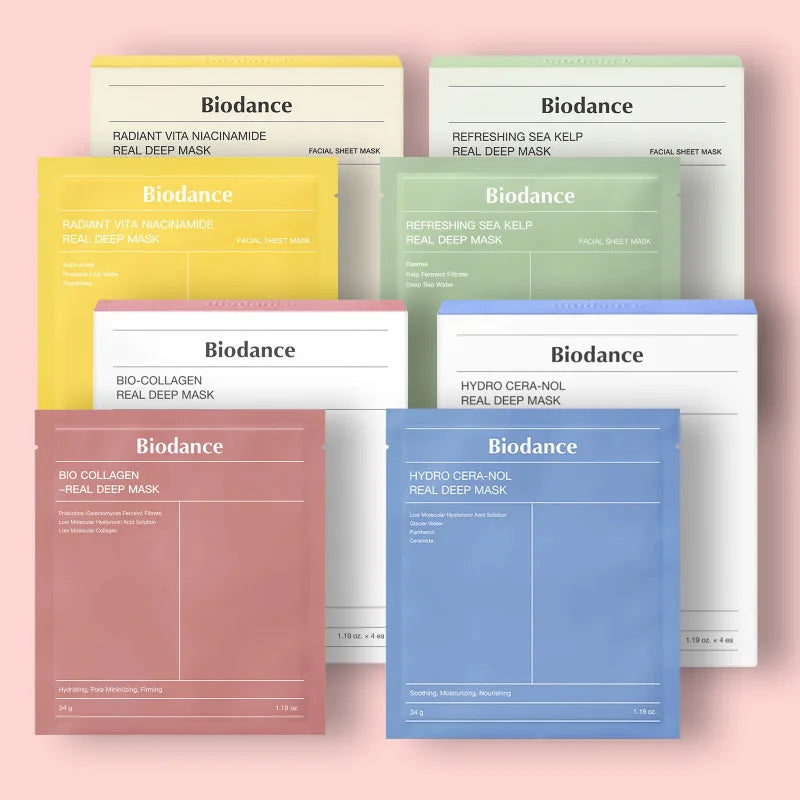 Collagen Anti-Wrinkle Face Mask Collagen Ampoule Nourishing Serum Pores Tightening  Cotton Tablets Brightening Skin Care