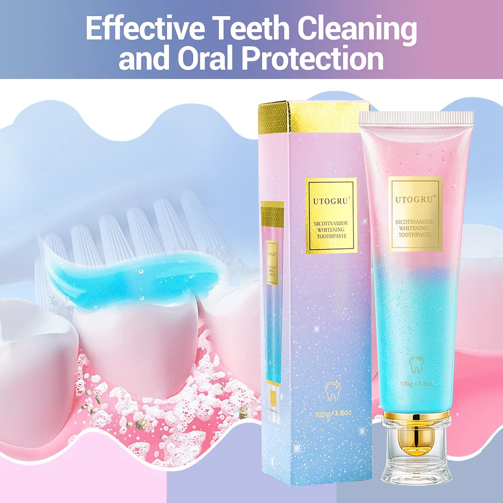 100g Niacinamide Whitening Toothpaste Refreshing Clean