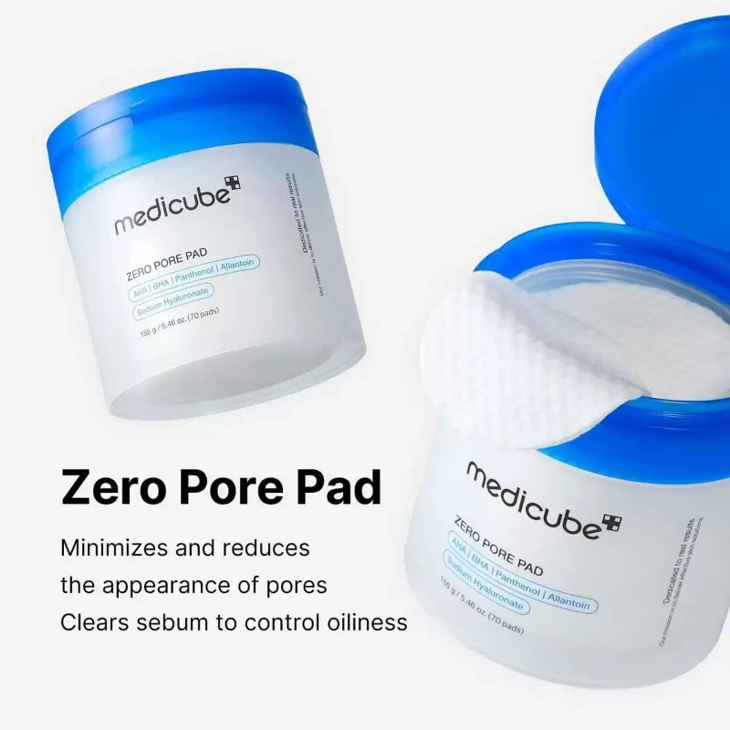 Hot selling Medicube Salicylic Acid Cleaning Cotton Pads for Cleaning and Hydrating