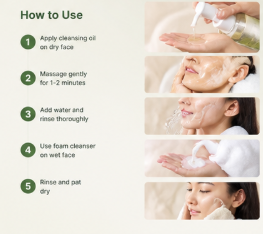 Anua Heartleaf Double Cleanse Duo 💧 (Oil + Foam Cleanser Set)