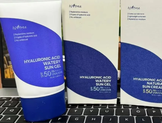 Lsntree Hyaluronic Acid Natural Anti-Smoke Clear Clear Acid UV Sunscreen SPF 50 PA++++