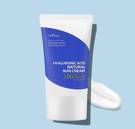 Lsntree Hyaluronic Acid Natural Anti-Smoke Clear Clear Acid UV Sunscreen SPF 50 PA++++
