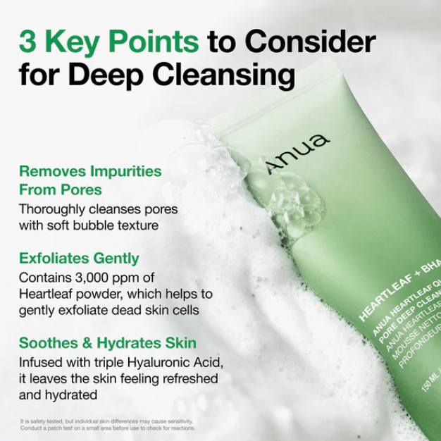 Heartleaf Quercetinol Pore Deep Cleansing Foam