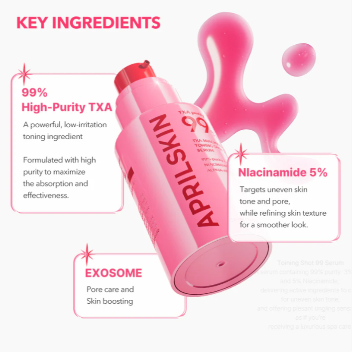 TXA Niacinamide Toning Shot 99 Spicule Serum