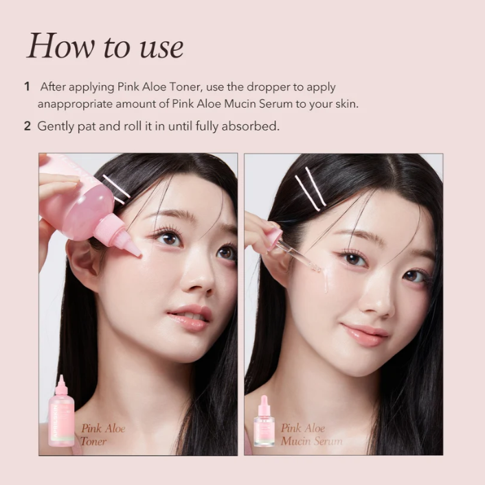 Pink Aloe Mucin Serum