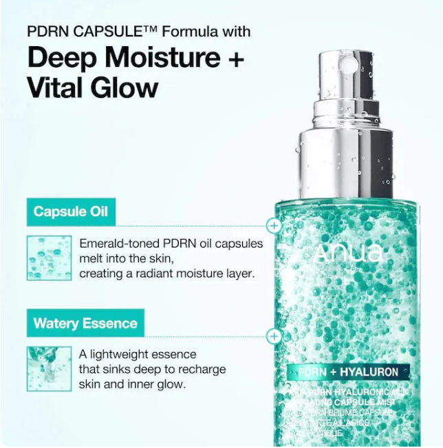 PDRN Collagen Glow Facial Serum Spray