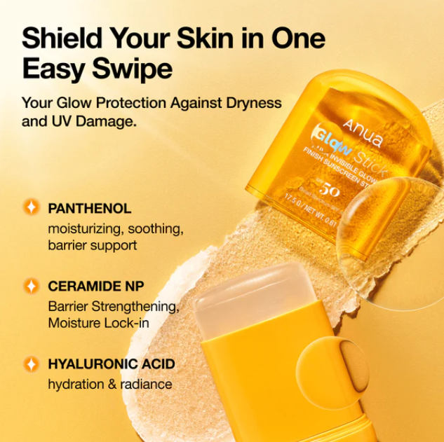 Invisible Glow Finish Sunstick