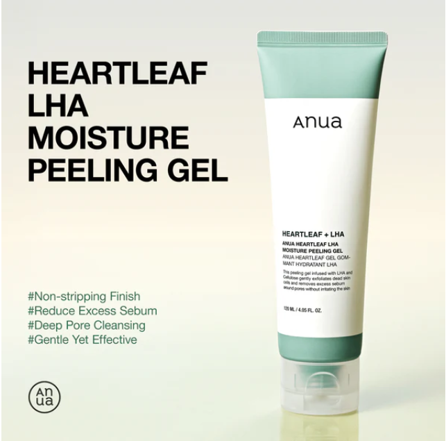 ANUA - Heartleaf LHA Moisture Peeling Gel - 120ml ANUA