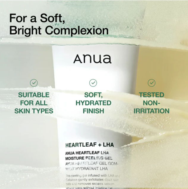 ANUA - Heartleaf LHA Moisture Peeling Gel - 120ml ANUA