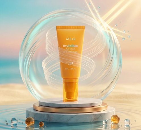 ANUA - Invisible Matte Finish Sunscreen SPF50+ PA+++ - 50ml